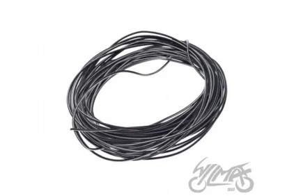 laidas 0,5 mm 10 m, juoda/balta
