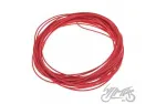 laidas 0,75 mm 10 m, raudona
