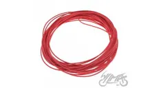 laidas 0,75 mm 10 m, raudona