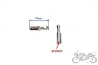 CONNECTOR END, FEMALE, 3.5mm ROUND, 100 pcs PACK