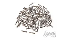 CONNECTOR END, MALE, 4.0mm ROUND, 100 pcs PACK
