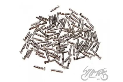 CONNECTOR END, MALE, 4.0mm ROUND, 100 pcs PACK