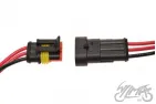 3-PIN CONNECTOR, WATERTIGHT