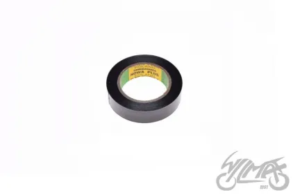 INSULATOR TAPE PCV 15x10 REINF. BLACK