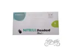 NITRILINĖS PIRŠTINĖS, MINKŠTOS, DYDIS S, JUODOS, 100 VNT.