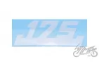 EMBLEM, SIDE COVER WSK 175