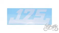 EMBLEM, SIDE COVER WSK 175