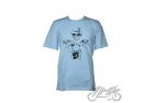 T-SHIRT SIMSON OCEAN BLUE S51 KUMPEL