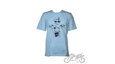 T-SHIRT SIMSON OCEAN BLUE S51 KUMPEL