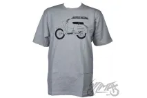 T-SHIRT SIMSON GRAU SCHWALBE BASIC