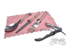 COOKING DINING SET WITH GAS BURNER, OUTDOOR - CAMPING - HIKING