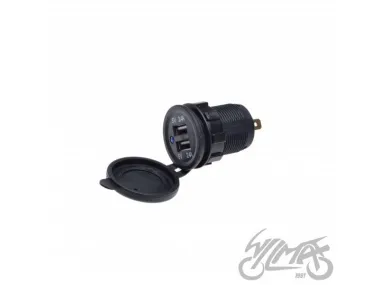 LIGHTER SOCKET 2xUSB 2.4A