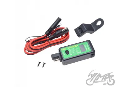Motociklo dvigubas USB įkroviklis