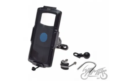 TELEPHONE BRACKET WITH HANDLEBAR CLAMP