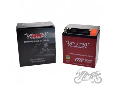 BATTERY YB10L-BS (GEL) WM MOTOR 12 VOLT