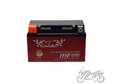 BATTERY WTZ10S ( YTZ10S ) (GEL) WM MOTOR 12 VOLT