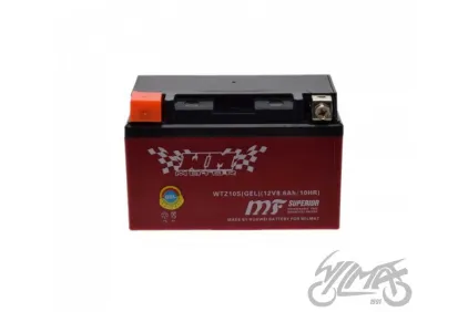 BATTERY WTZ10S ( YTZ10S ) (GEL) WM MOTOR 12 VOLT
