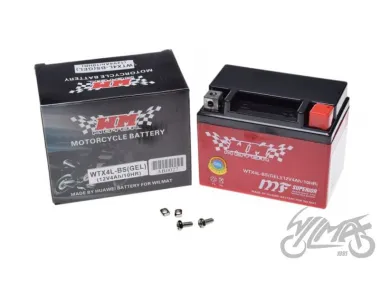 BATTERY WTX4L-BS ( YTX4L-BS ) (GEL) WM MOTOR 12 VOLT