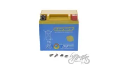 BATTERY WTX5L-BS ( YTX5L-BS ) (GEL) WM MOTOR 12 VOLT