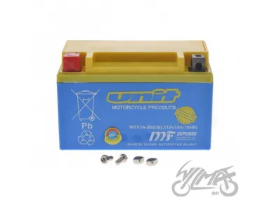 BATTERY WTX7A-BS ( YTX7A-BS ) (GEL) WM MOTOR 12 VOLT