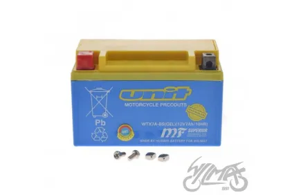 BATTERY WTX7A-BS ( YTX7A-BS ) (GEL) WM MOTOR 12 VOLT