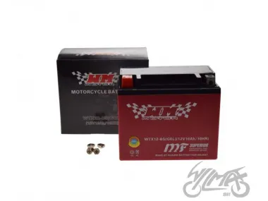 BATTERY WTX12-BS ( YTX12-BS ) (GEL) WM MOTOR 12 VOLT