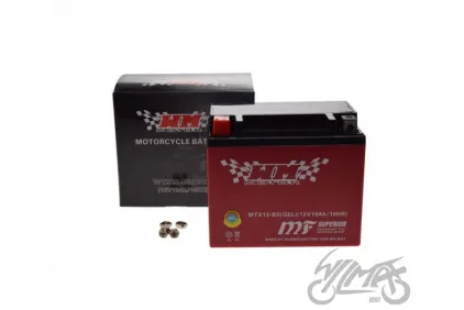 BATTERY WTX12-BS ( YTX12-BS ) (GEL) WM MOTOR 12 VOLT