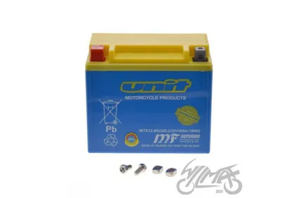 BATTERY WTX12-BS ( YTX12-BS ) (GEL) WM MOTOR 12 VOLT
