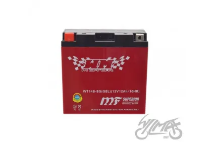 BATTERY WT14B-BS ( YT14B-BS ) (GEL) WM MOTOR 12 VOLT