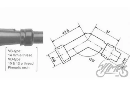 VB05F SPARK PLUG CAP NGK