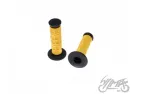 GRIPS, HANDLEBAR BLACK/YELLOW