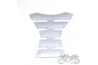 TANK PAD, SILVER CHROME