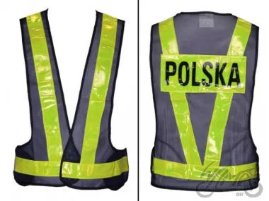 REFLECTIVE VEST, POLSKA XL