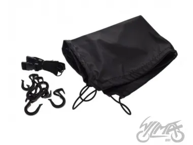 LUGGAGE NET, PLASTIC HOOKS