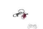 KEY RING PISTON RED