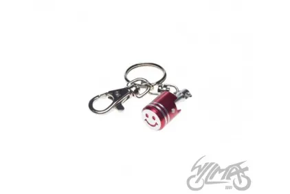 KEY RING PISTON RED