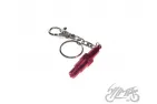 KEY RING SPARK PLUG RED