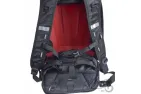 BACK PACK, SEMI-RIGID CARBON-LOOK BLACK