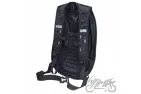 BACK PACK, SEMI-RIGID CARBON-LOOK BLUE
