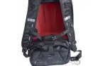 BACK PACK, SEMI-RIGID CARBON-LOOK BLUE