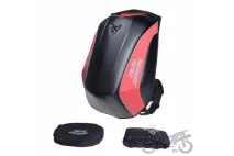 BACK PACK, SEMI-RIGID CARBON-LOOK RED