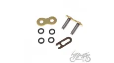 CHAIN CONNECT CLIP 520 X-RING GOLD