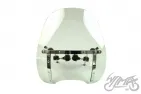 WINDSHIELD, CHROMED FITTING REINF.