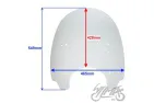 WINDSHIELD REPLACEMENT WINDSCREEN, LARGE TINTED