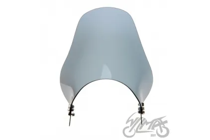 WINDSHIELD, SIDE MOUNTED SMOKED