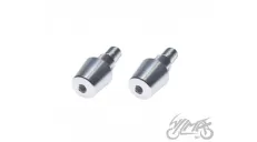 PLUG, HANDLEBAR END SILVER FOR YAMAHA M16X1.5