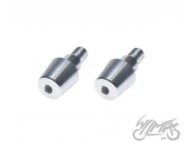 PLUG, HANDLEBAR END SILVER FOR YAMAHA M16X1.5