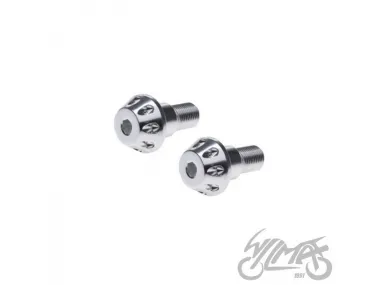 PLUG, HANDLEBAR END SILVER FOR YAMAHA M16X1.5
