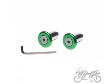 PLUG, HANDLEBAR END GREEN