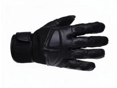 PIRŠTINĖS MOTOCIKLININKO JUODOS XL